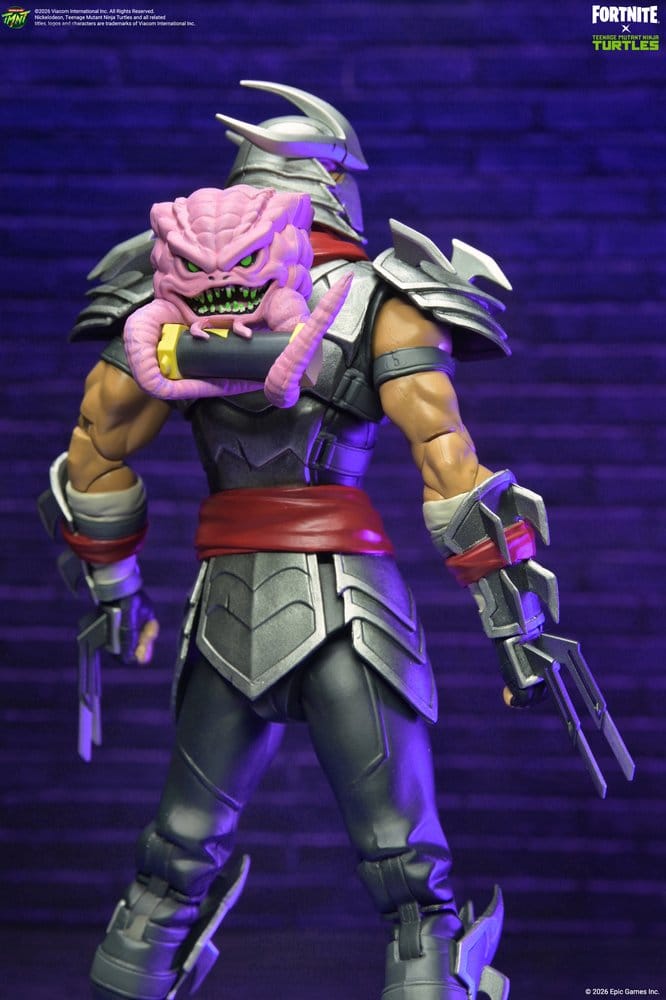 Teenage Mutant Ninja Turtles x Fortnite Action Figure Shredder 18 cm 0634482545812