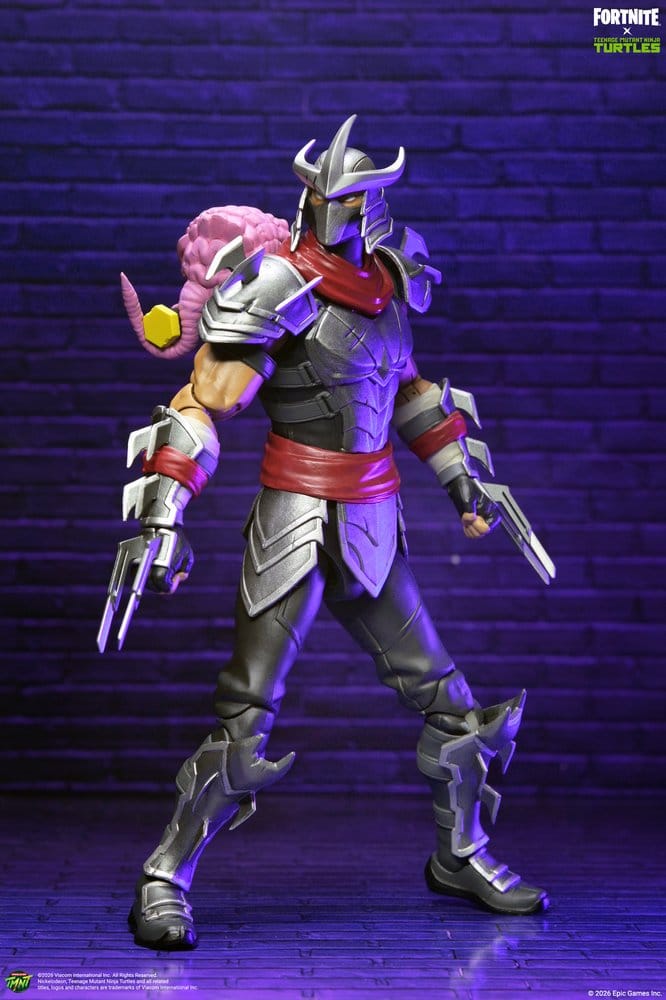 Teenage Mutant Ninja Turtles x Fortnite Action Figure Shredder 18 cm 0634482545812