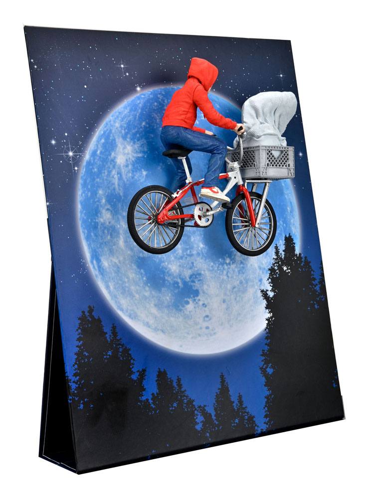E.T. the Extra-Terrestrial Action Figure Elliott & E.T. on Bicycle 13 cm 0634482550656