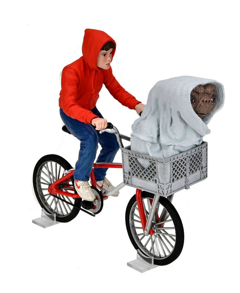 E.T. the Extra-Terrestrial Action Figure Elliott & E.T. on Bicycle 13 cm 0634482550656
