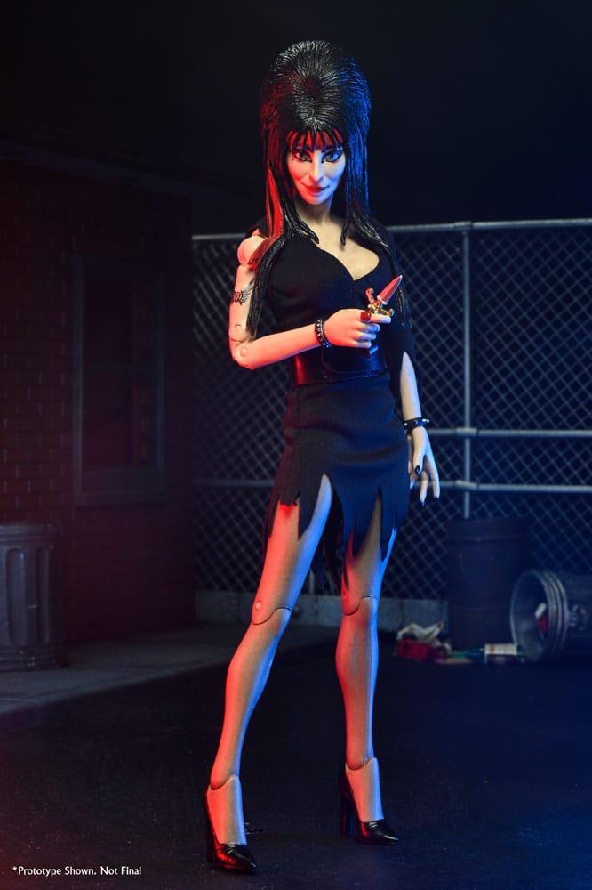 Elvira: Mistress of the Dark Clothed Action Figure Commando Elvira 20 cm 0634482560785
