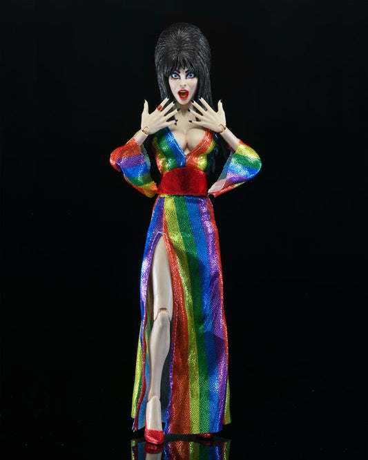 Elvira, Mistress of the Dark Clothed Action Figure Over the Rainbow Elvira 20 cm 0634482572009