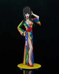 Elvira, Mistress of the Dark Clothed Action Figure Over the Rainbow Elvira 20 cm 0634482572009