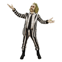 Beetlejuice 1988 Action Figure 1/4 Striped Suit Beetlejuice 45 cm 0634482573181