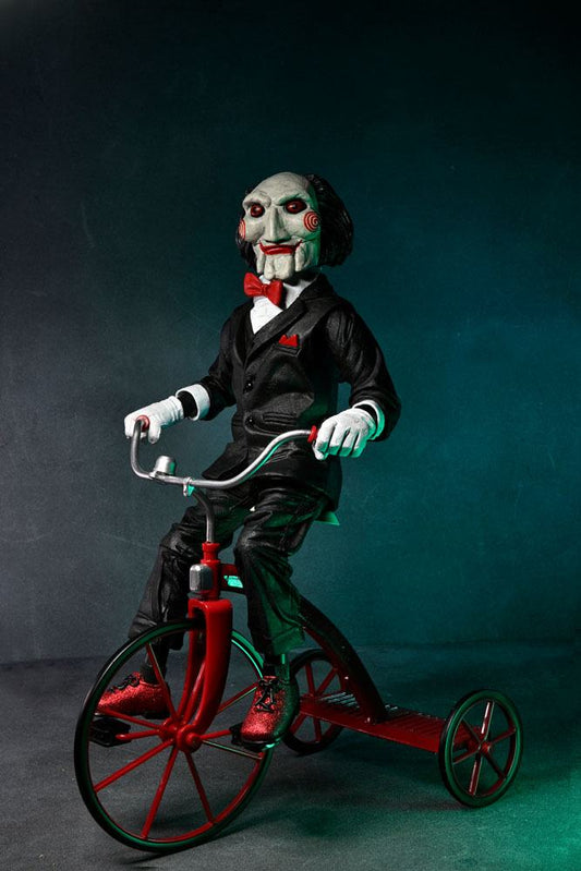 Saw Action Figure with Sound Billy with Tricyle 30 cm 0634482606070