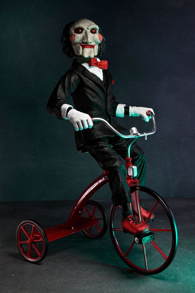 Saw Action Figure with Sound Billy with Tricyle 30 cm 0634482606070