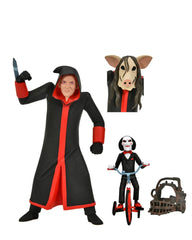 Saw Toony Terrors Action Figure Jigsaw Killer with Billy and Tricycle Boxed Set 15 cm 0634482606148