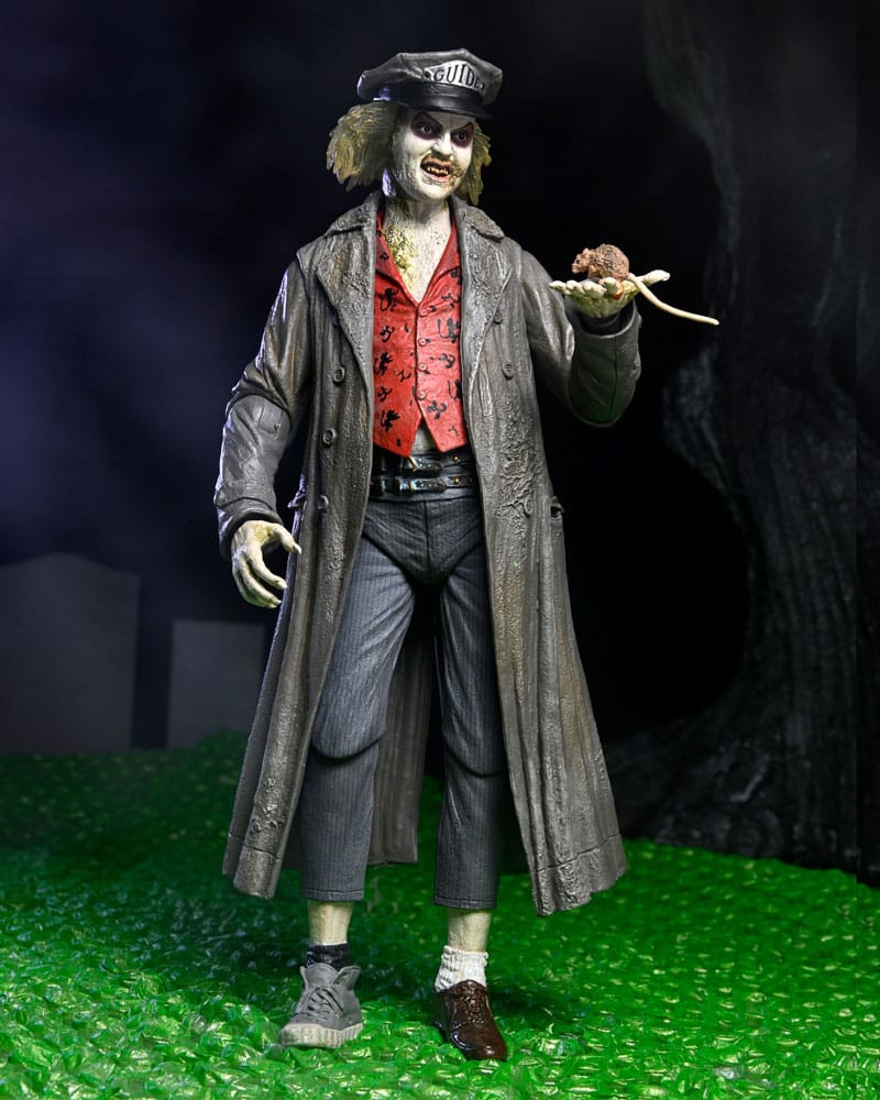 Beetlejuice 1988 Ultimate Action Figure Beetlejuice: Tour Guide The Bio-Exorcist 18 cm          0634482606247