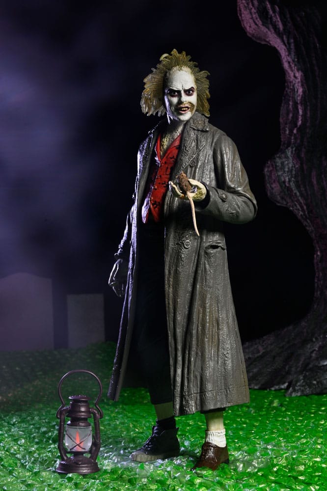 Beetlejuice 1988 Ultimate Action Figure Beetlejuice: Tour Guide The Bio-Exorcist 18 cm          0634482606247