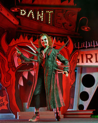 Beetlejuice (1988) Diorama Trenchcoat with Spikes Inferno Room Deluxe Set  0634482606254