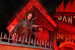 Beetlejuice (1988) Diorama Trenchcoat with Spikes Inferno Room Deluxe Set  0634482606254