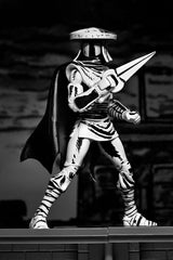 Teenage Mutant Ninja Turtles Action Figure Elite Foot Ninja Guard Black & White 18 cm 0634482543863