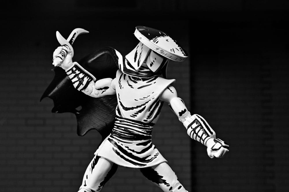 Teenage Mutant Ninja Turtles Action Figure Elite Foot Ninja Guard Black & White 18 cm 0634482543863