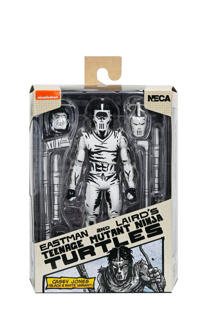 Teenage Mutant Ninja Turtles Action Figure Casey Jones Black & White 18 cm 0634482543870