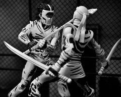 Teenage Mutant Ninja Turtles Action Figure Casey Jones Black & White 18 cm 0634482543870