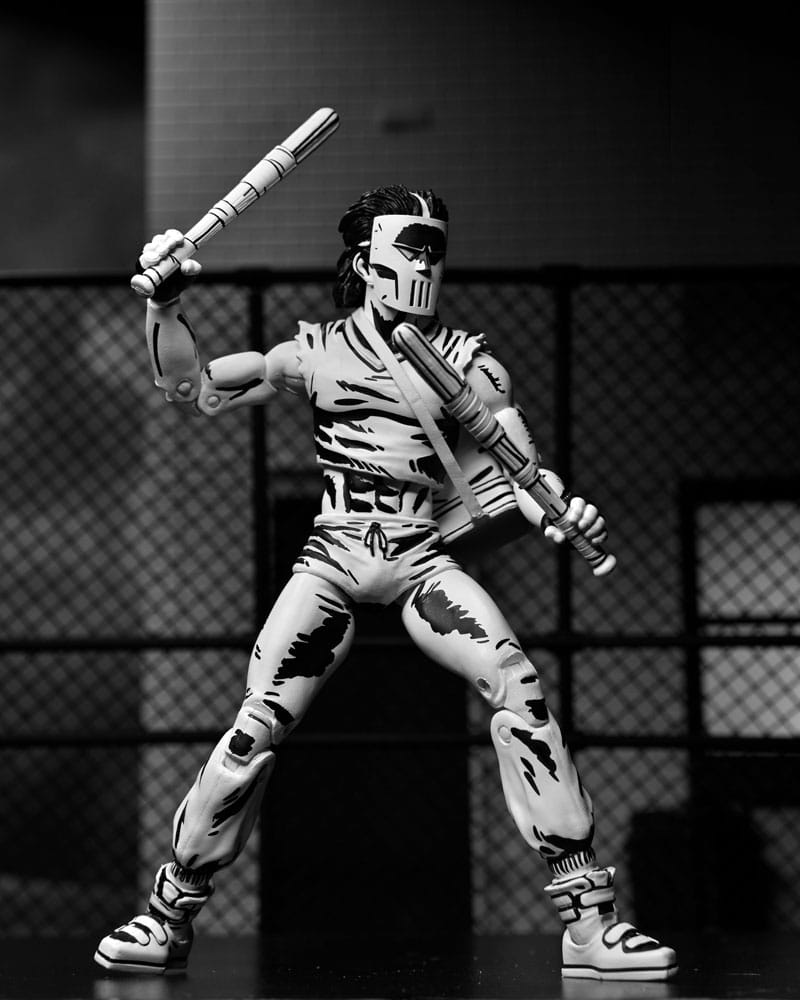 Teenage Mutant Ninja Turtles Action Figure Casey Jones Black & White 18 cm 0634482543870