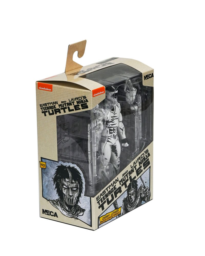 Teenage Mutant Ninja Turtles Action Figure Casey Jones Black & White 18 cm 0634482543870