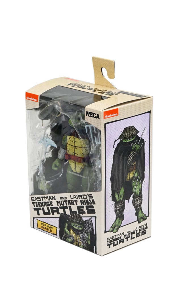 Teenage Mutant Ninja Turtles Action Figure Old Man Raphael 18 cm 0634482544525