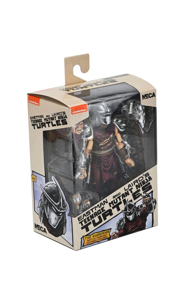 Teenage Mutant Ninja Turtles Action Figure Battle Damaged Shredder 18 cm 0634482545430