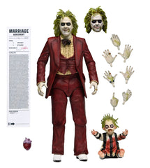 Beetlejuice Beetlejuice Action Figure Ultimate "Red Tuxedo" Beetlejuice 18 cm 0634482573051