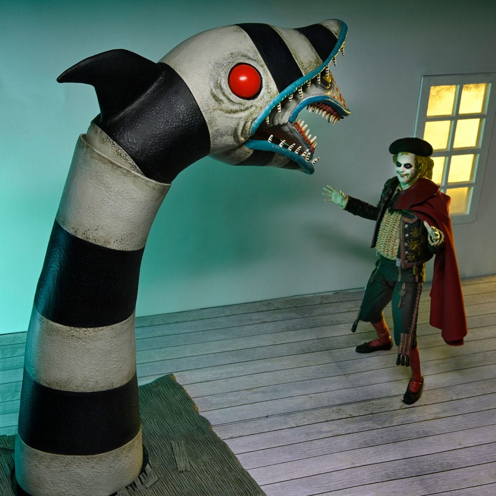 Beetlejuice Beetlejuice Action Figure 2 Pack Ultimate "Matador" Beetlejuice and Sandworm 18 cm 0634482573211