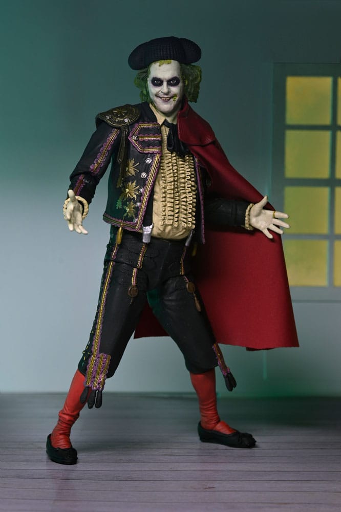 Beetlejuice Beetlejuice Action Figure 2 Pack Ultimate "Matador" Beetlejuice and Sandworm 18 cm 0634482573211