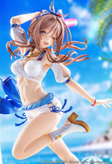 The Idolmaster Gakuen PVC Figure 1/7 Himesaki Rinami Kimi to Semi Blue Ver. With Bonus 27 cm 4595122080208