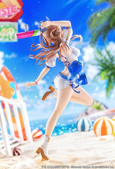 The Idolmaster Gakuen PVC Figure 1/7 Himesaki Rinami Kimi to Semi Blue Ver. 27 cm 4595122080215