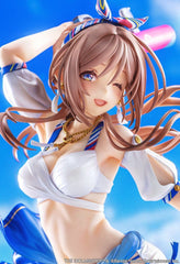 The Idolmaster Gakuen PVC Figure 1/7 Himesaki Rinami Kimi to Semi Blue Ver. 27 cm 4595122080215
