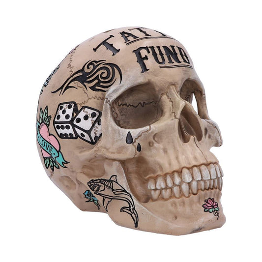 Coin Bank Skull Tattoo Fund 0801269138004