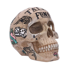 Coin Bank Skull Tattoo Fund 0801269138004