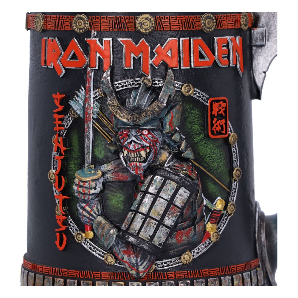 Iron Maiden Tankard Senjutsu 15 cm 0801269150549