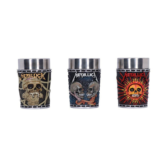 Metallica Shot Glasses Pushead Art 3-Pack 0801269152802