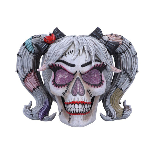 Drop Dead Gorgeous Figure Skull Pins and Needles 16 cm 0801269152949