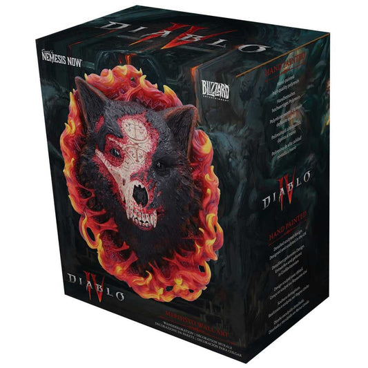 Diablo IV Wall Plaque Mephisto 30 cm  0801269158699