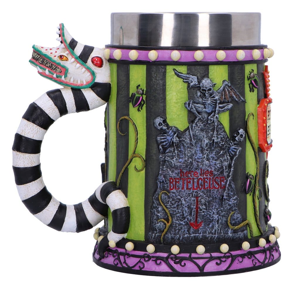 Beetlejuice Krug Beetlejuice 19 cmBeetlejuice Tankard Beetlejuice 19 cmBeetlejuice chope Beetlejuice 19 cmBeetlejuice Jarra Beetlejuice 19 cm 0801269159320
