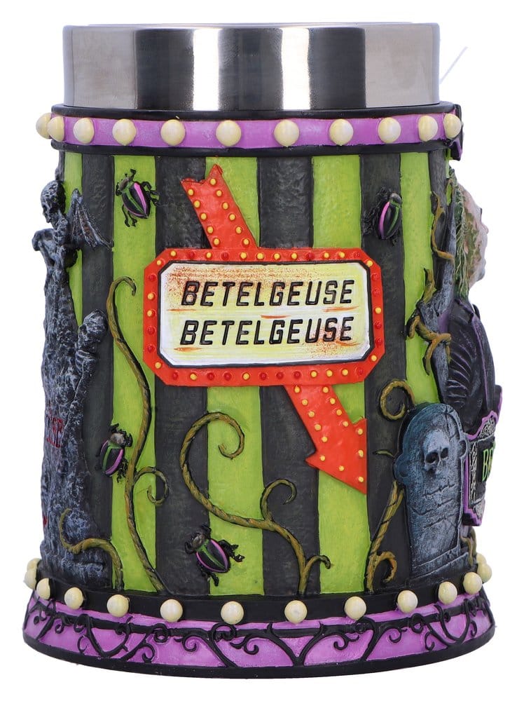 Beetlejuice Krug Beetlejuice 19 cmBeetlejuice Tankard Beetlejuice 19 cmBeetlejuice chope Beetlejuice 19 cmBeetlejuice Jarra Beetlejuice 19 cm 0801269159320