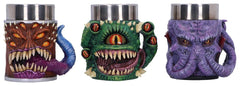 Dungeons & Dragons Set of 3 Mini Tankards Mini Monster 9 cm  0801269160074