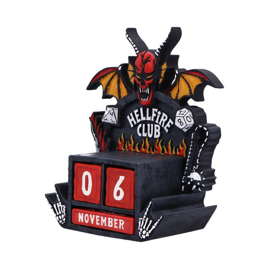 Stranger Things Perpetual Calendar Hellfire Club 15 cm 0801269160340