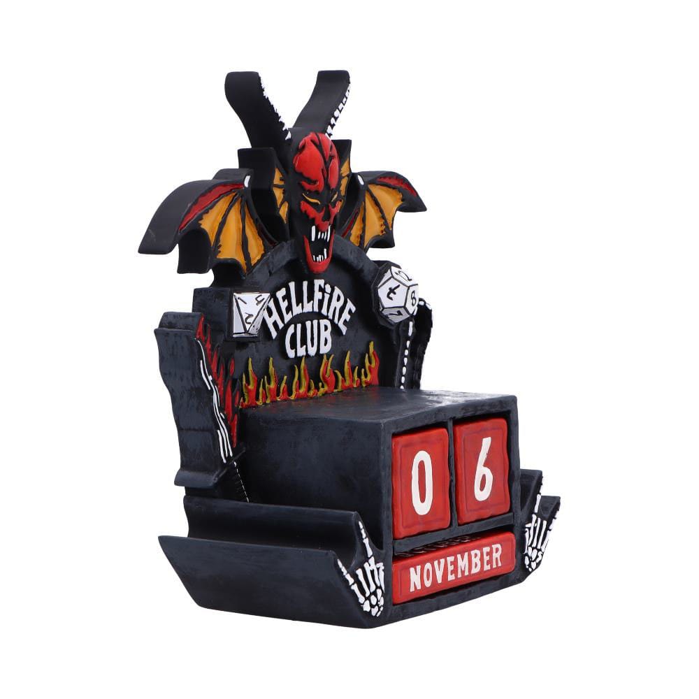 Stranger Things Perpetual Calendar Hellfire Club 15 cm 0801269160340