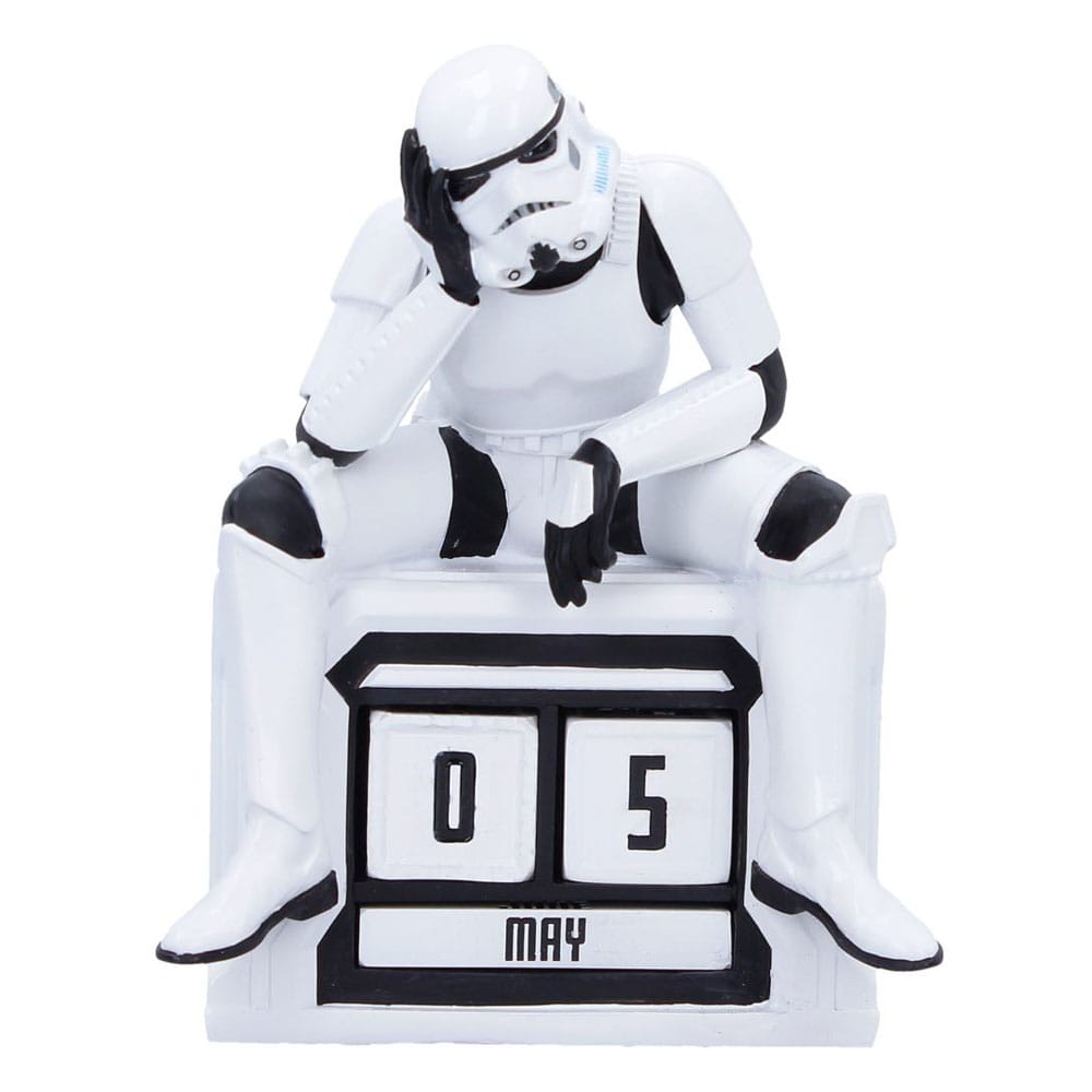 Original Stormtrooper Perpetual Calendar What a Day 14 cm 0801269160517