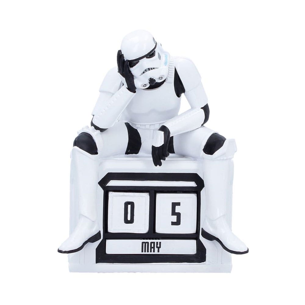 Original Stormtrooper Perpetual Calendar What a Day 14 cm 0801269160517