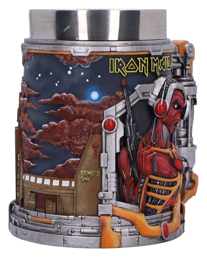 Iron Maiden Tankard Somewhere In Time 0801269160579