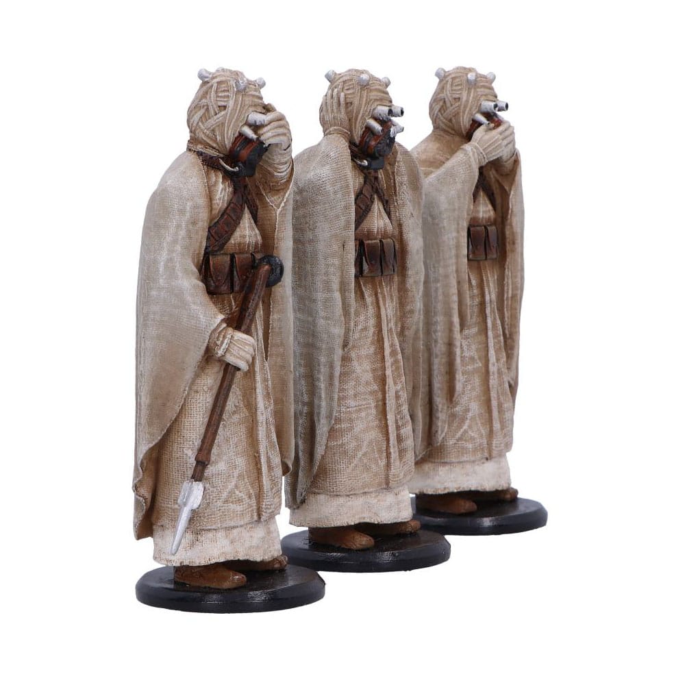 Original Stormtrooper Statue Three Wise Tusken Raiders 14 cm   0801269160746