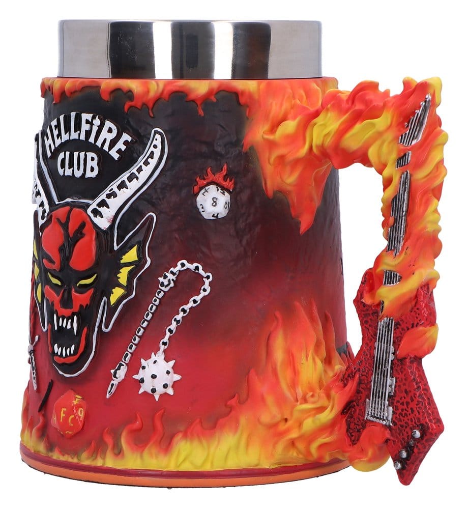 Stranger Things Tankard Hellfire Club 16 cm 0801269160753