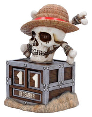 One Piece Ewiger Kalender Luffy Jolly Roger 16 cmOne Piece Perpetual Calendar Luffy Jolly Roger 16 cmOne Piece calendrier perpétuel Luffy Jolly Roger 16 cmOne Piece Calendario perpetuo Luffy Jolly Roger 16 cm 0801269162146