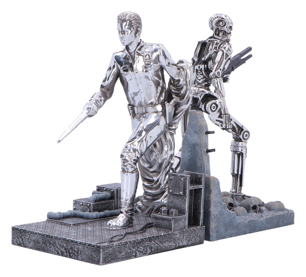 Terminator 2 Bookends T-1000 vs T-800 19 cm 0801269163662