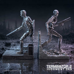 Terminator 2 Bookends T-1000 vs T-800 19 cm 0801269163662