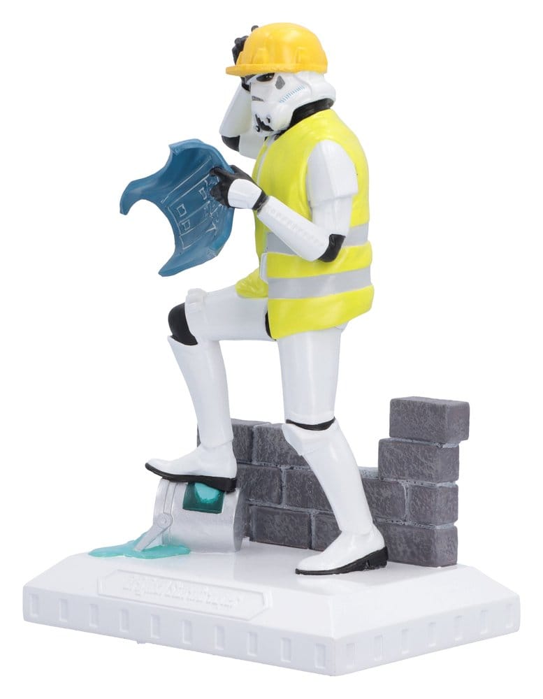 Original Stormtrooper Figure Hit a Brick Wall 18 cm 0801269164355