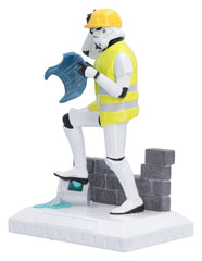 Original Stormtrooper Figure Hit a Brick Wall 18 cm 0801269164355